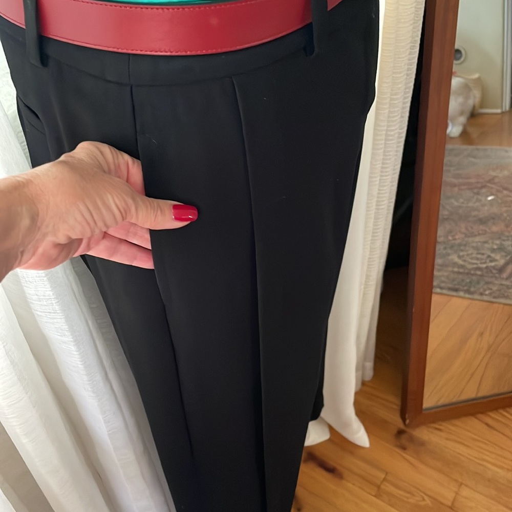 Trina Turk black palazzo pants with pockets - Picture 4 of 8